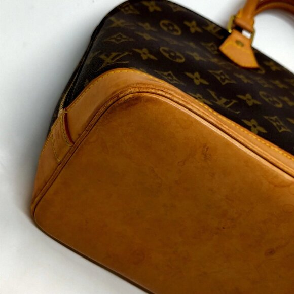 Louis Vuitton Alma Brown Monogram Hand Bag lux335-102325 - Picture 6 of 9